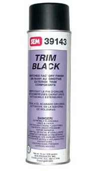 GPI TRIM BLACK AEROSOL CAN 13OZ - ATBA 